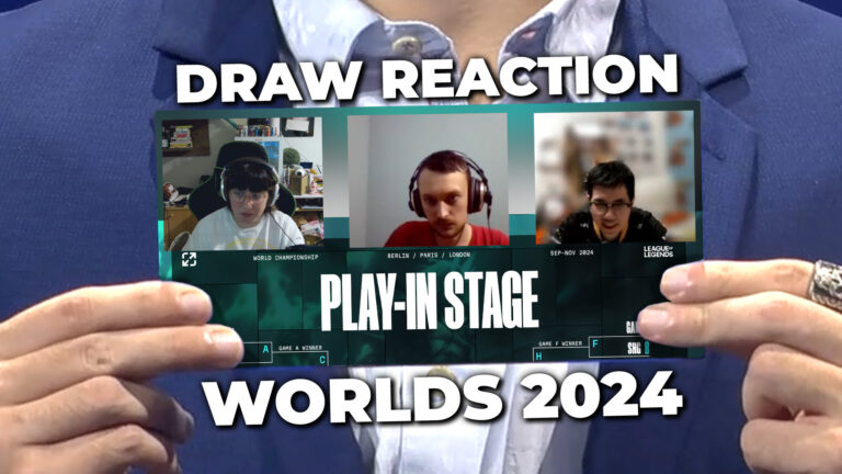 Worlds 2024 Play-Ins Draw Show Reaction